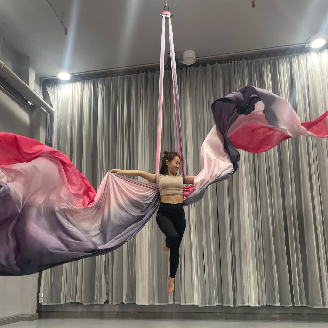 Aerial Silk Hammock - حبل يوغا هوائي بطول 10 أمتار،