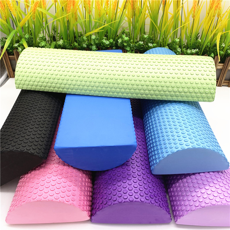 Pilates Yoga Roller - 30/45 سنتيمتر نصف دائري إيفا تدليك
