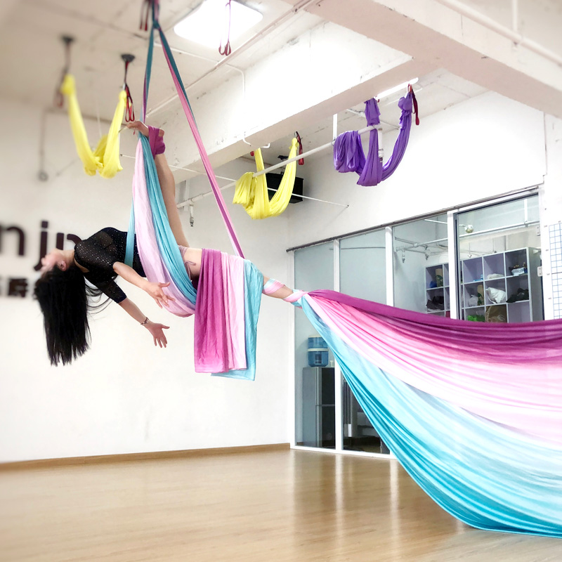 Aerial Silk Hammock - نسيج حريري هوائي لليوجا الهوائية للرقص