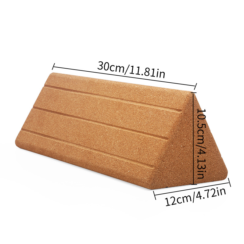 Yoga Block Cork - كتلة يوجا من الفلين المثلث عالي