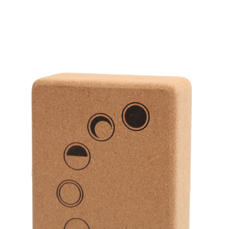Yoga Block Cork - كتلة اليوغا الفلين عالية الكثافة -