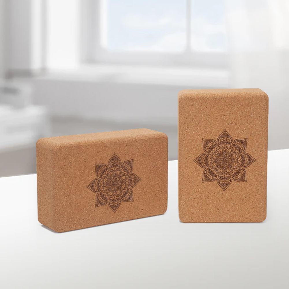 بلوك يوغا من الفلين، قوالب يوغ - مراجعة Yoga Block Cork وسعره