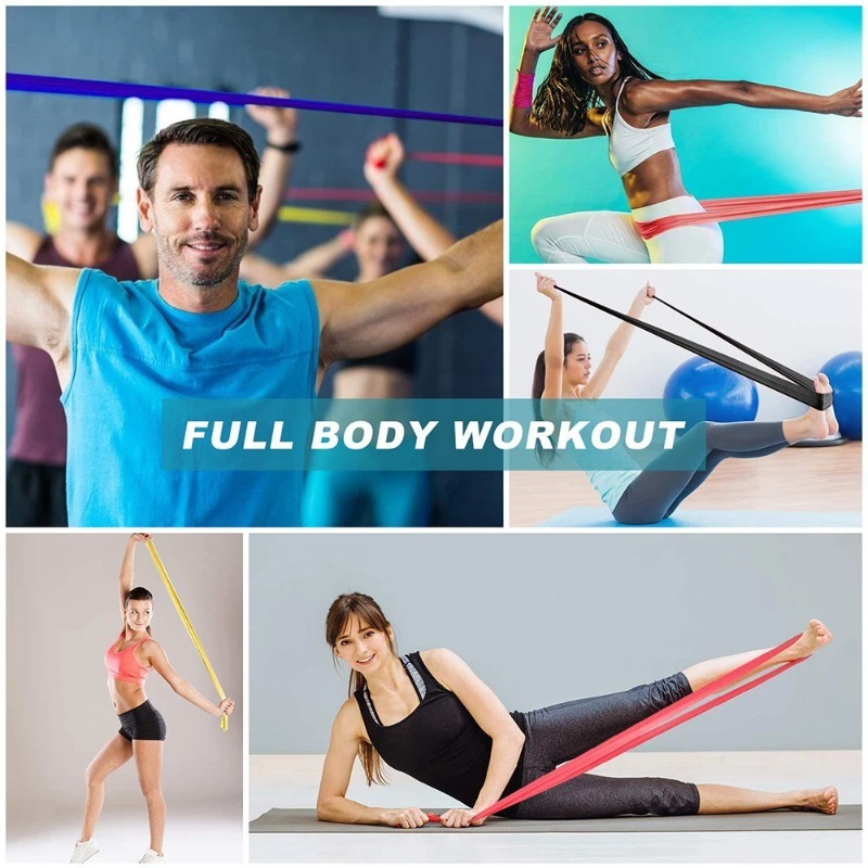 أشرطة مقاومة من اللاتكس الطبيع - مراجعة Pilates Yoga Reformer وسعره