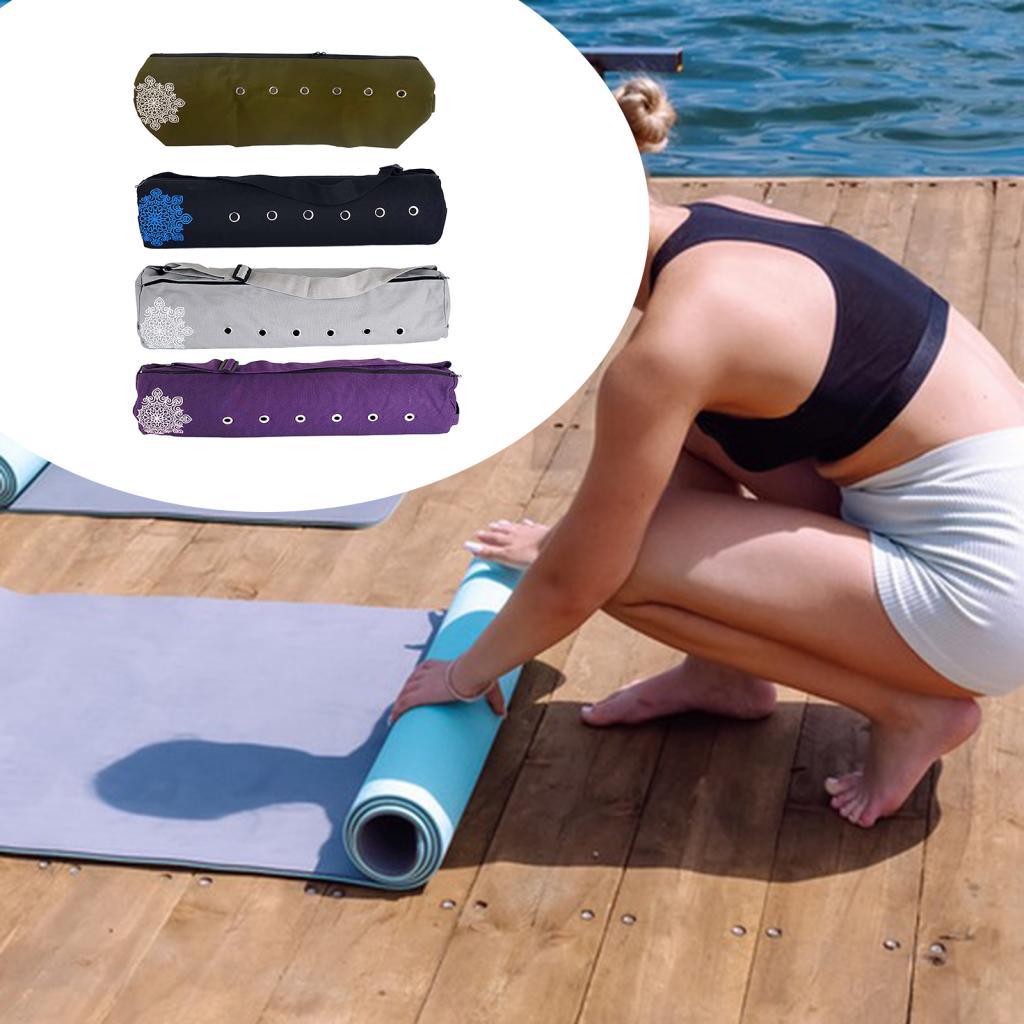 حقيبة حمل بساط اليوجا مضادة لل - مراجعة Yoga Mat Bag Carrier وسعره
