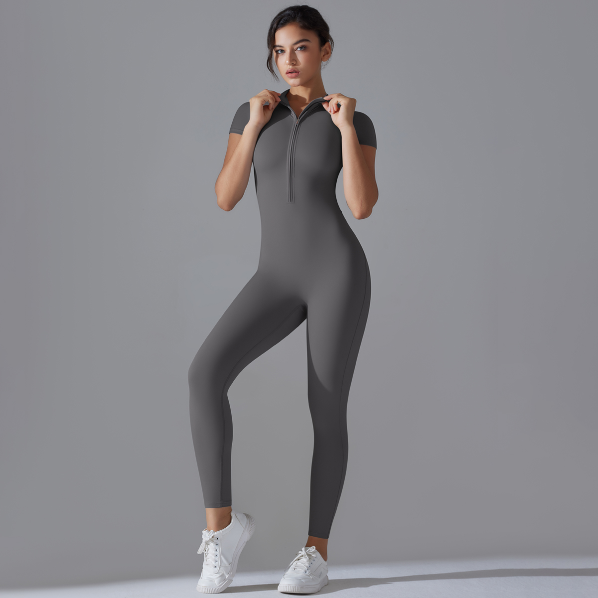 طقم يوجا بدلة قفز نسائية قطعة  - مراجعة Pilates Yoga Gear وسعره
