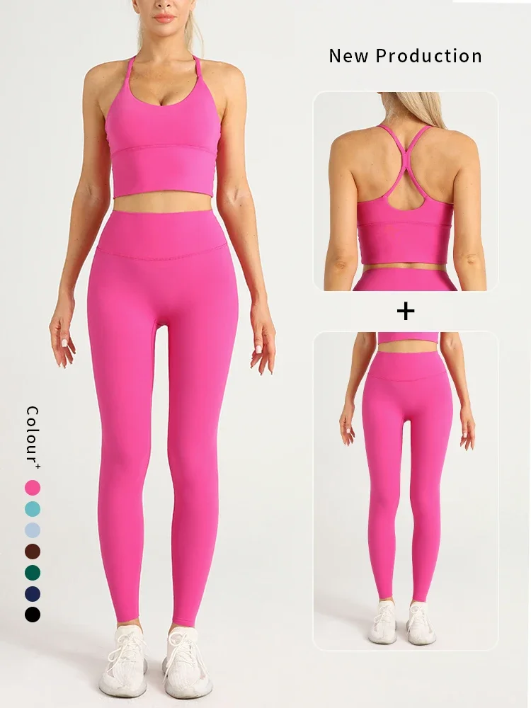 بدلة رياضية من قطعتين للنساء ، - مراجعة Pilates Yoga Legging وسعره