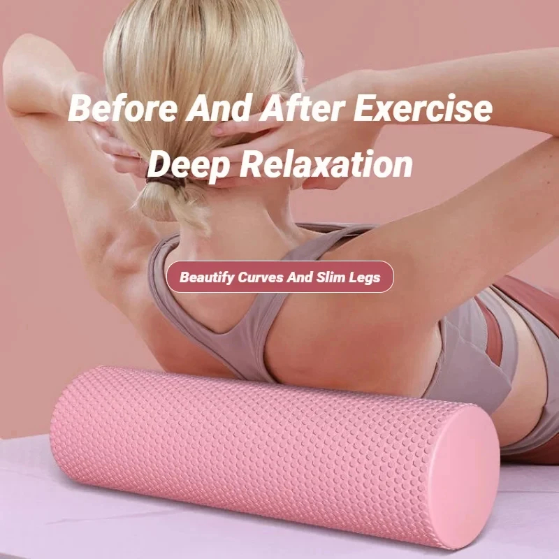 بكرة يوجا من الفوم EVA سداسية  - مراجعة Pilates Yoga Roller وسعره