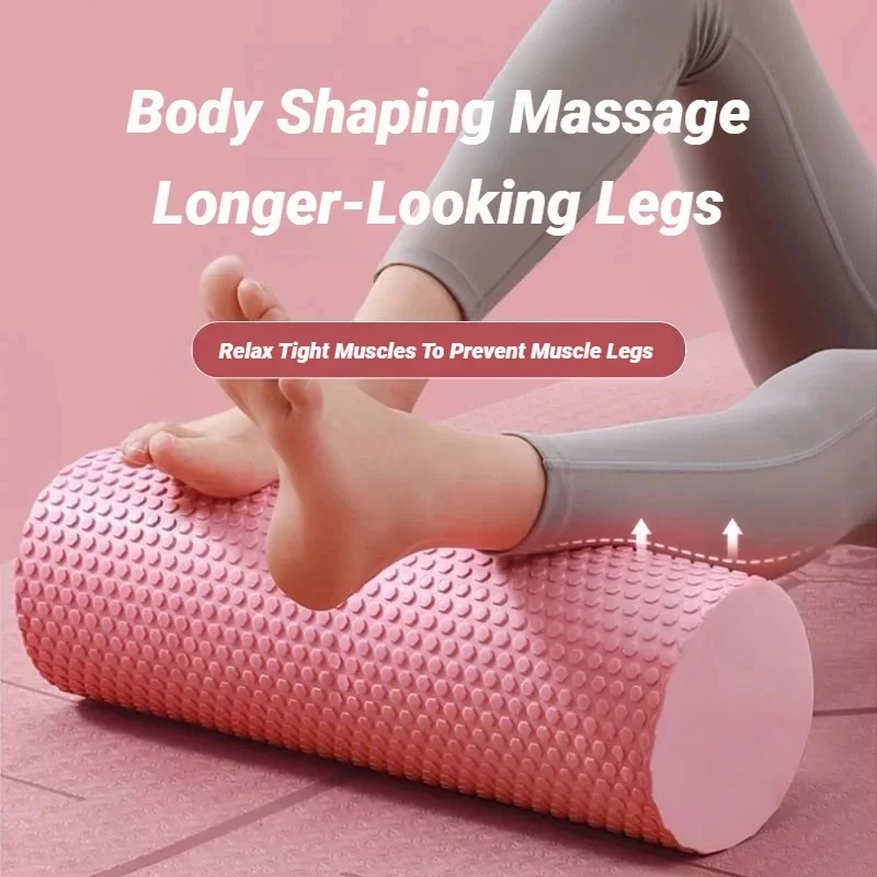 بكرة يوجا من الفوم EVA سداسية  - مراجعة Pilates Yoga Roller وسعره