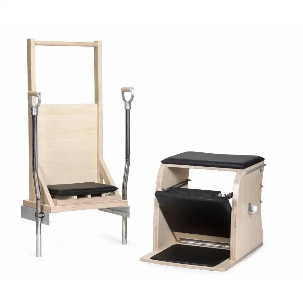 معدات تمارين اليوغا المتينة ال - مراجعة Pilates Chair Wunda وسعره