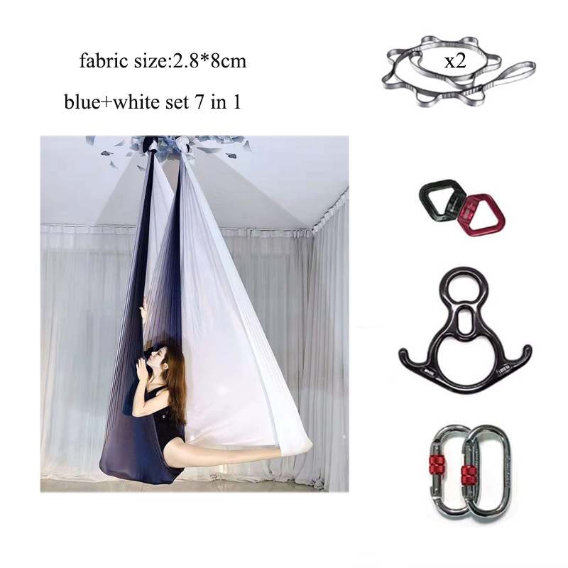 أرجوحة يوغا هوائية متدرجة الأل - مراجعة Aerial Silk Hammock وسعره