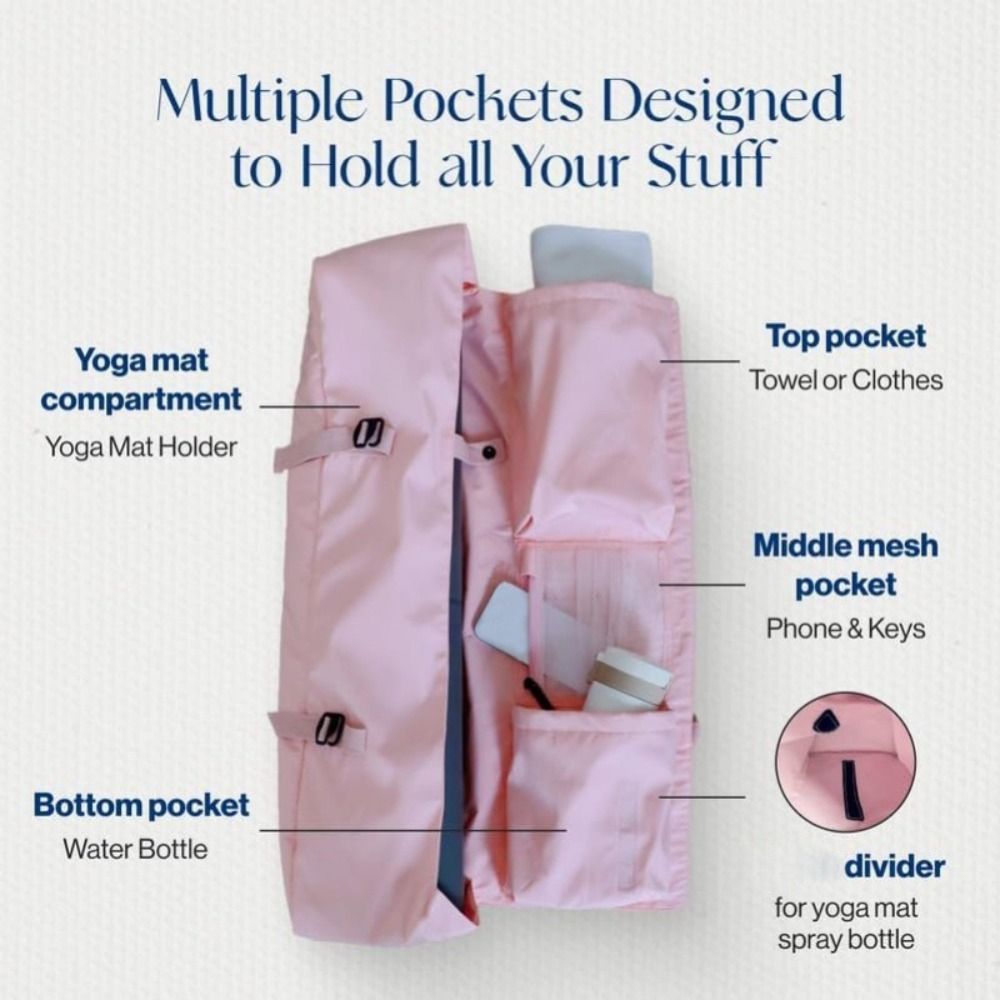 حقيبة جديدة مقاومة للماء لحمل  - مراجعة Yoga Mat Bag Carrier وسعره