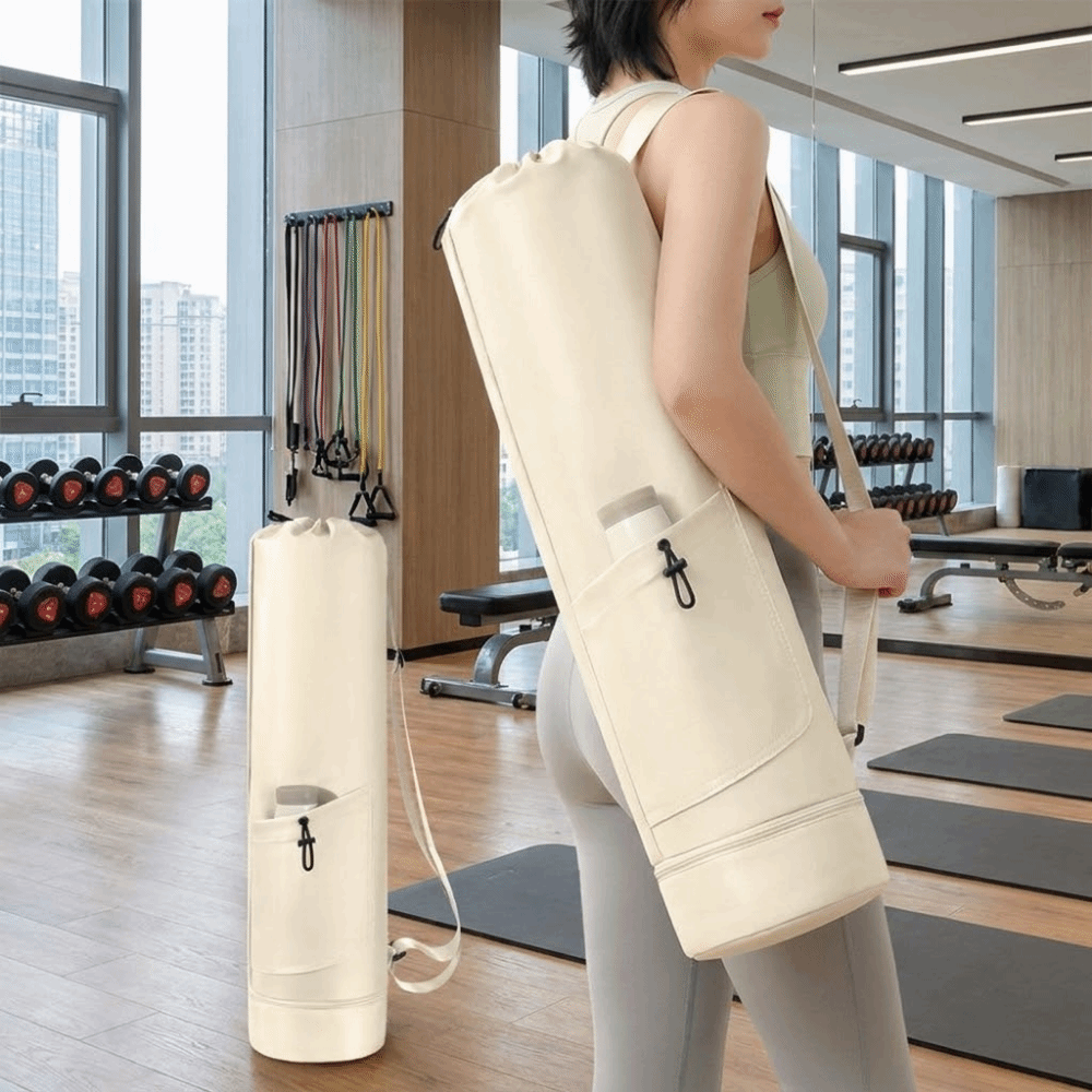 حقيبة تخزين لحصيرة اليوغا كبير - مراجعة Yoga Mat Bag Carrier وسعره