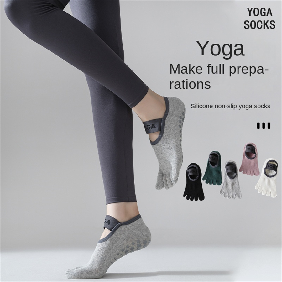 جوارب بيلاتيس مضادة للانزلاق م - مراجعة Pilates Yoga Barre وسعره