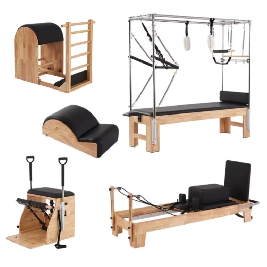 مجموعة كاملة من 5 قطع من معدات - مراجعة Pilates Chair Wunda وسعره