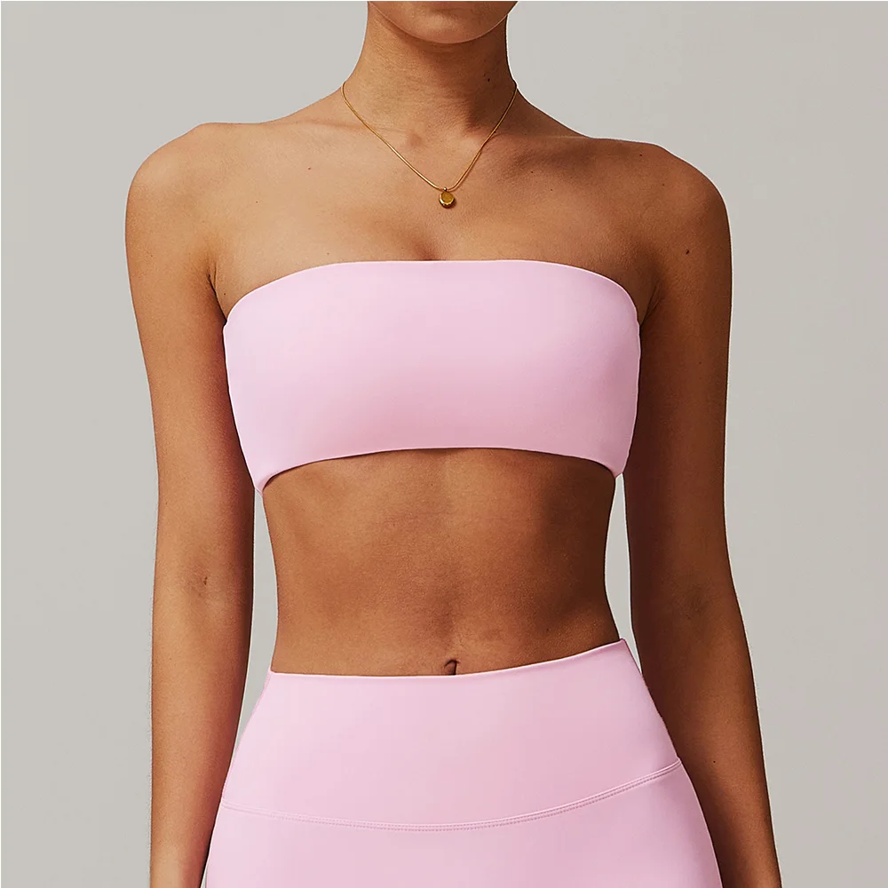 حمالة صدر رياضية نسائية بدون خ - مراجعة Pilates Yoga Wrap Top وسعره