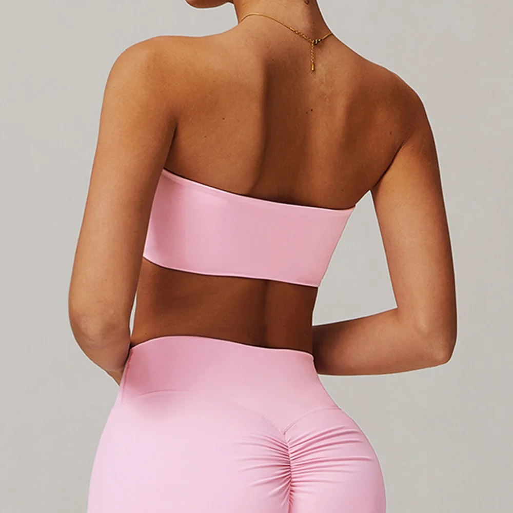 حمالة صدر رياضية نسائية بدون خ - مراجعة Pilates Yoga Wrap Top وسعره