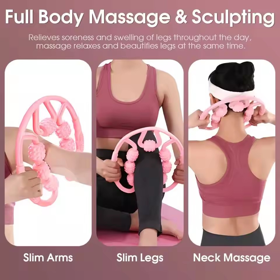 مدلك الساق والربلة اليدوي المض - مراجعة Pilates Yoga Gear وسعره