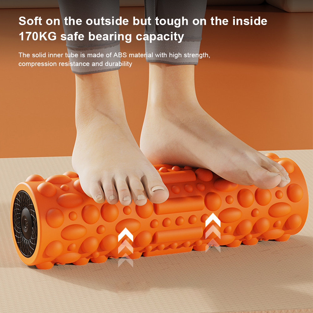 أسطوانة تدليك كهربائية بالاهتز - مراجعة Pilates Yoga Roller وسعره