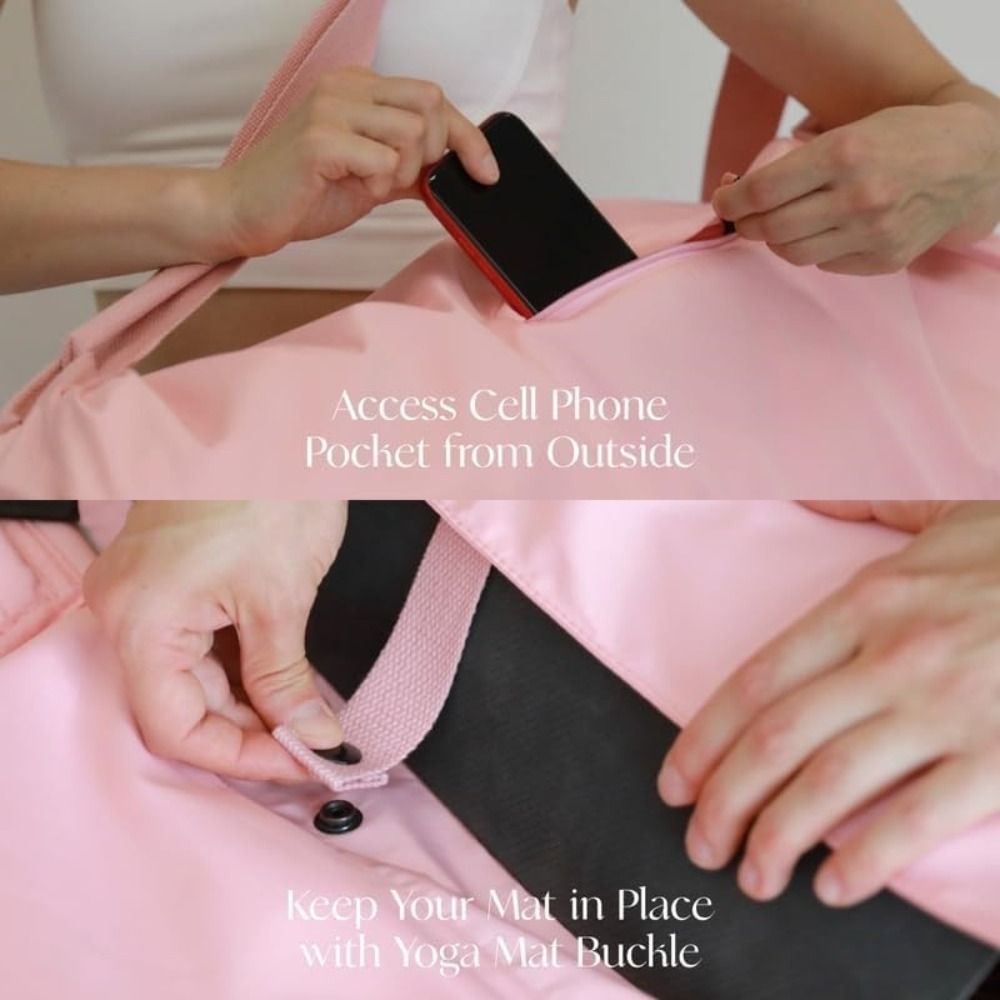 حقيبة حصيرة يوغا قابلة للغسل و - مراجعة Yoga Mat Bag Carrier وسعره