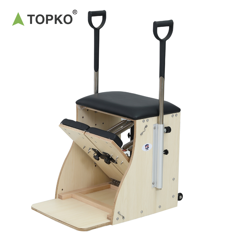 كرسي بيلاتس خشبي ثابت من DEREN - مراجعة Pilates Chair Wunda وسعره