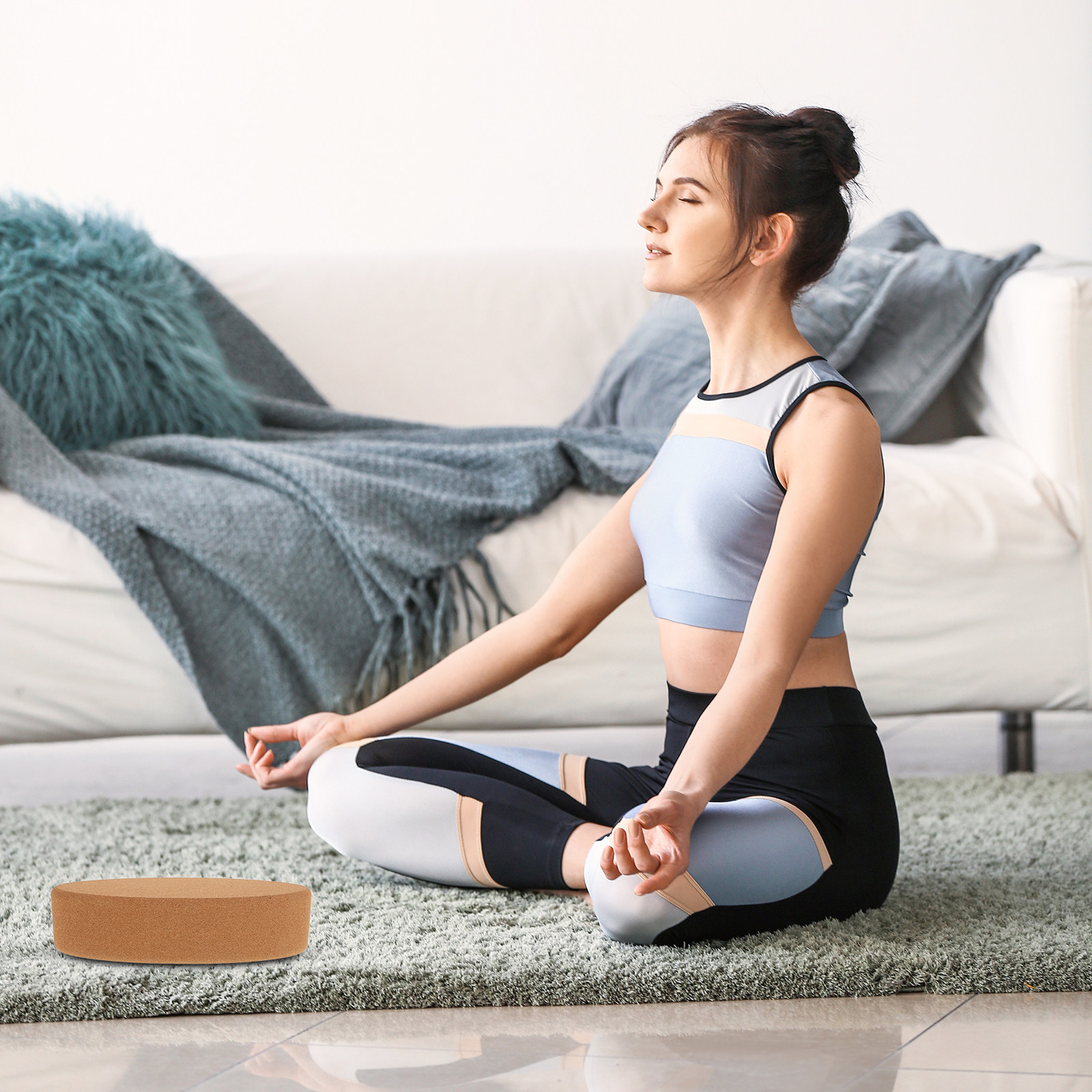 قالب يوغا بيضاوي الشكل من الفل - مراجعة Yoga Block Cork وسعره