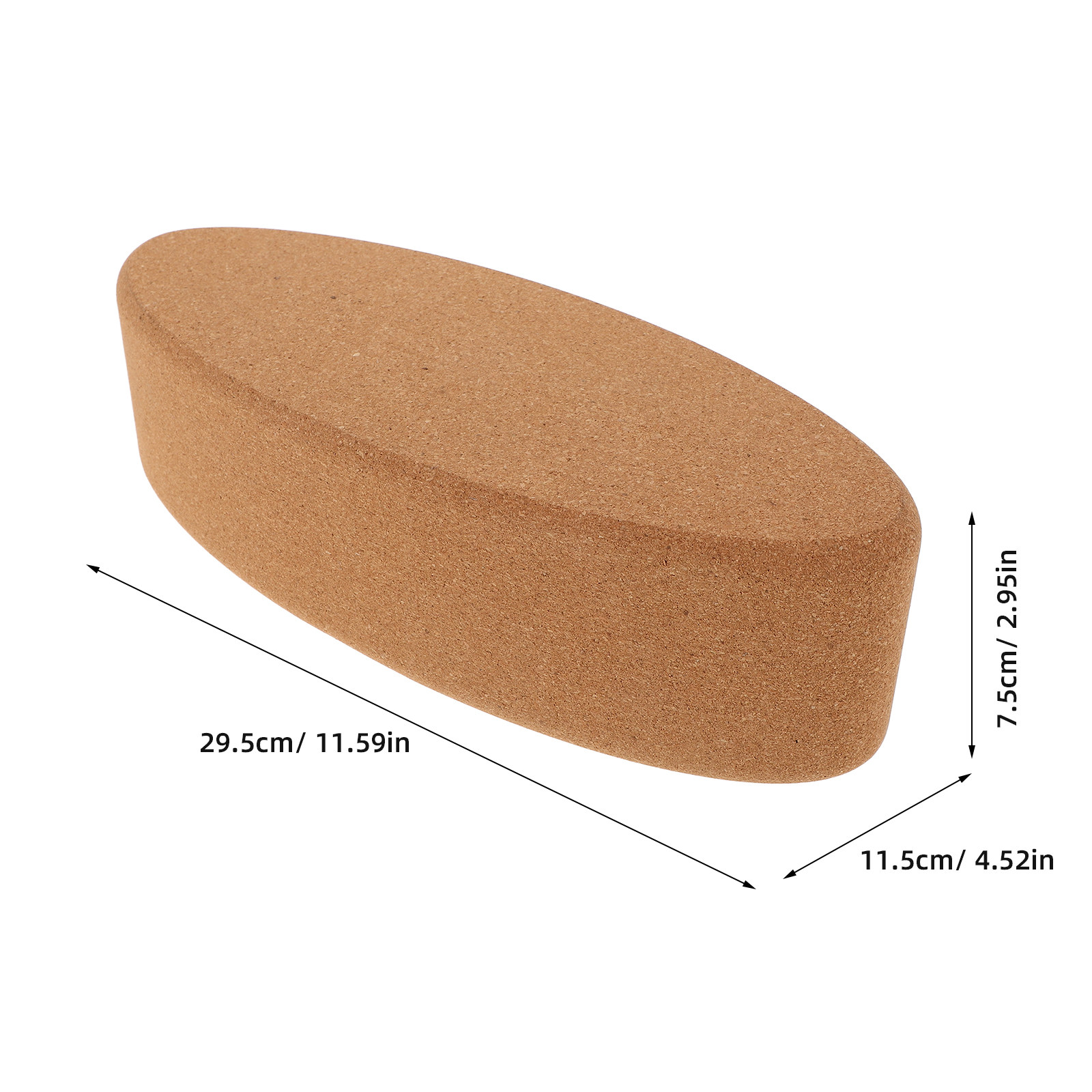 قالب يوغا بيضاوي الشكل من الفل - مراجعة Yoga Block Cork وسعره