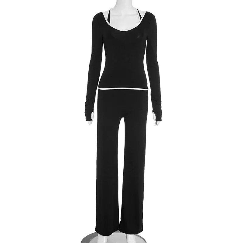 النساء رياضية اللون المرقعة 3  - مراجعة Pilates Yoga Gear وسعره