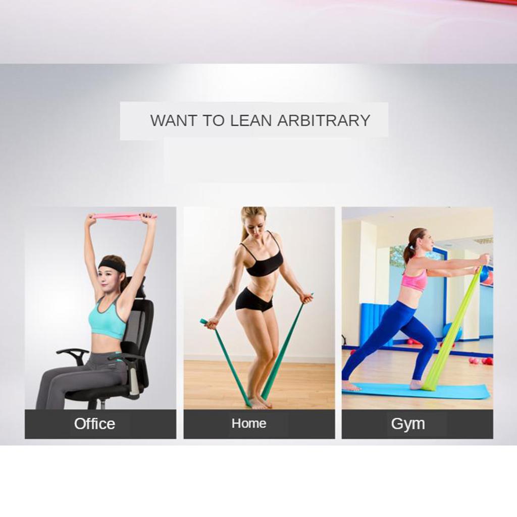 أشرطة تمرين طويلة قابلة للتمدد - مراجعة Pilates Yoga For Weight Loss وسعره