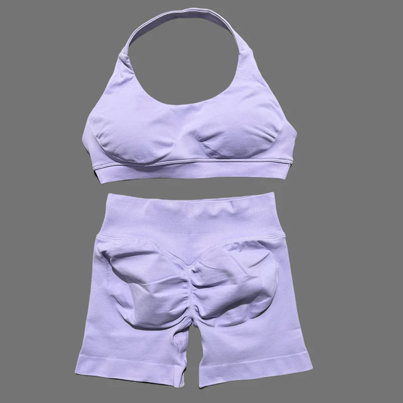 طقم رياضي نسائي من قطعتين من ه - مراجعة Pilates Yoga Wrap Top وسعره