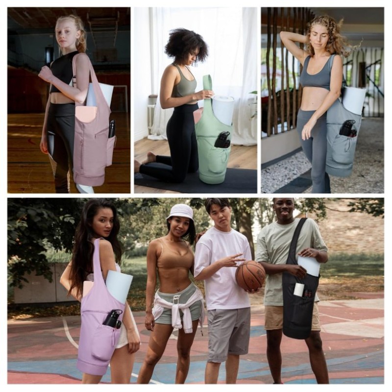 حقيبة حمل بساط اليوغا ذات فتحة - مراجعة Yoga Mat Bag Carrier وسعره