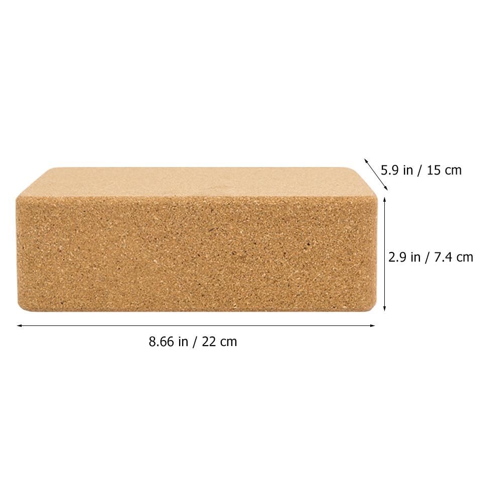 عالية الكثافة الفلين الطبيعي ا - مراجعة Yoga Block Cork وسعره