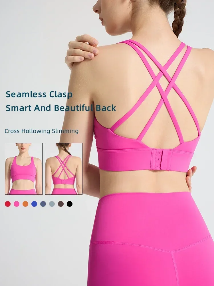 حمالة صدر رياضية نسائية بلون و - مراجعة Pilates Yoga Wrap Top وسعره