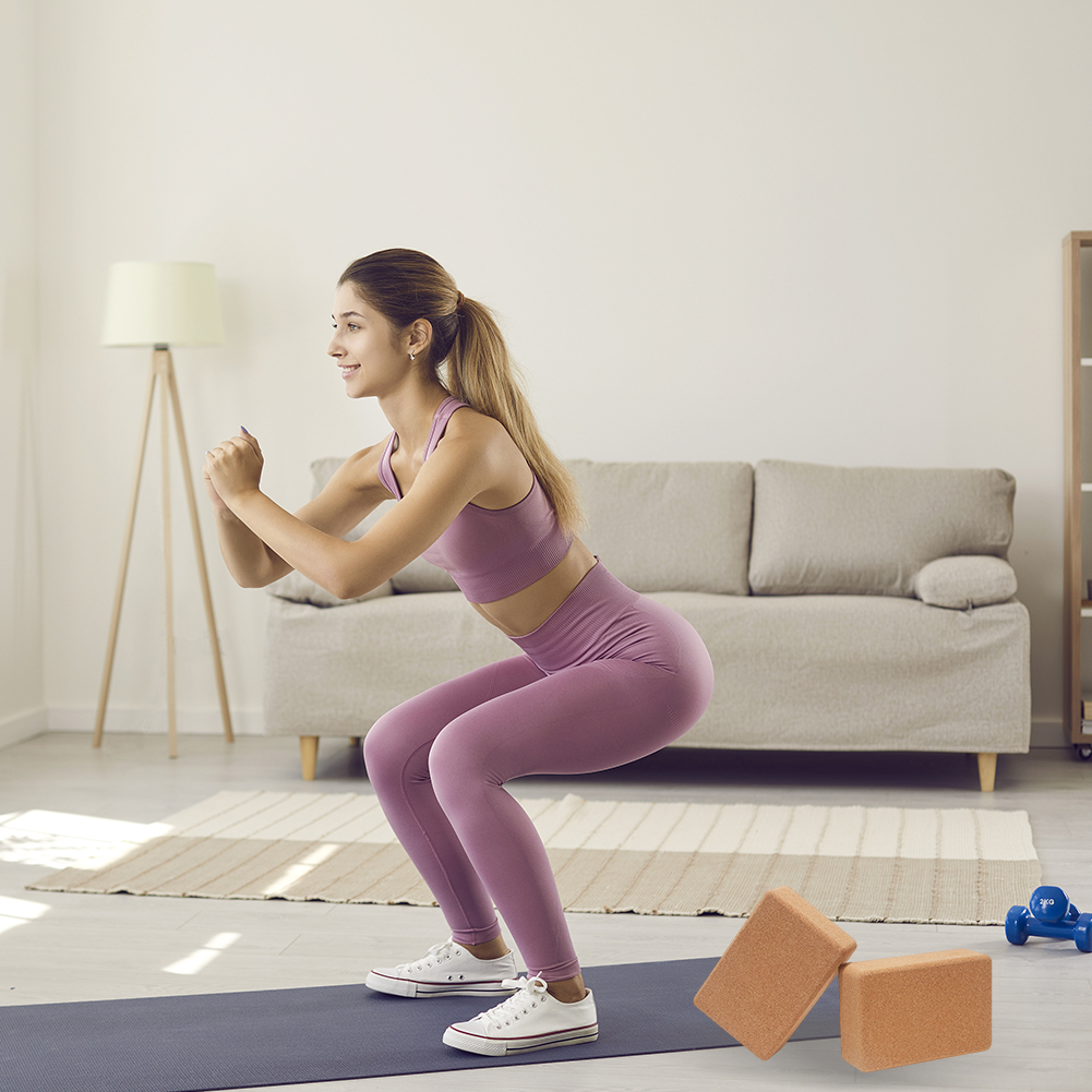 قطعة واحدة من قوالب اليوغا الم - مراجعة Yoga Block Cork وسعره