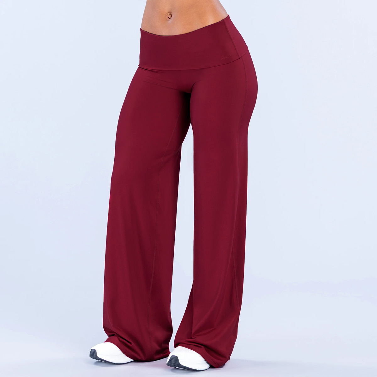 بنطلون يوجا نسائي واسع الساق م - مراجعة Pilates Yoga Legging وسعره