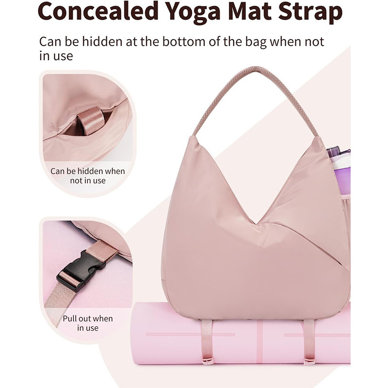    حقيبة رياضية نسائية بشعار  - مراجعة Yoga Mat Bag Carrier وسعره