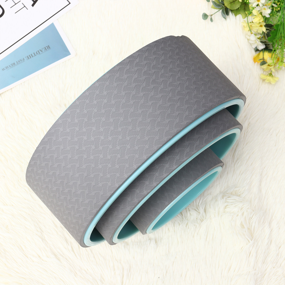 عجلة يوغا بحجم 6.5 بوصة لتماري - مراجعة Pilates Yoga Roller وسعره
