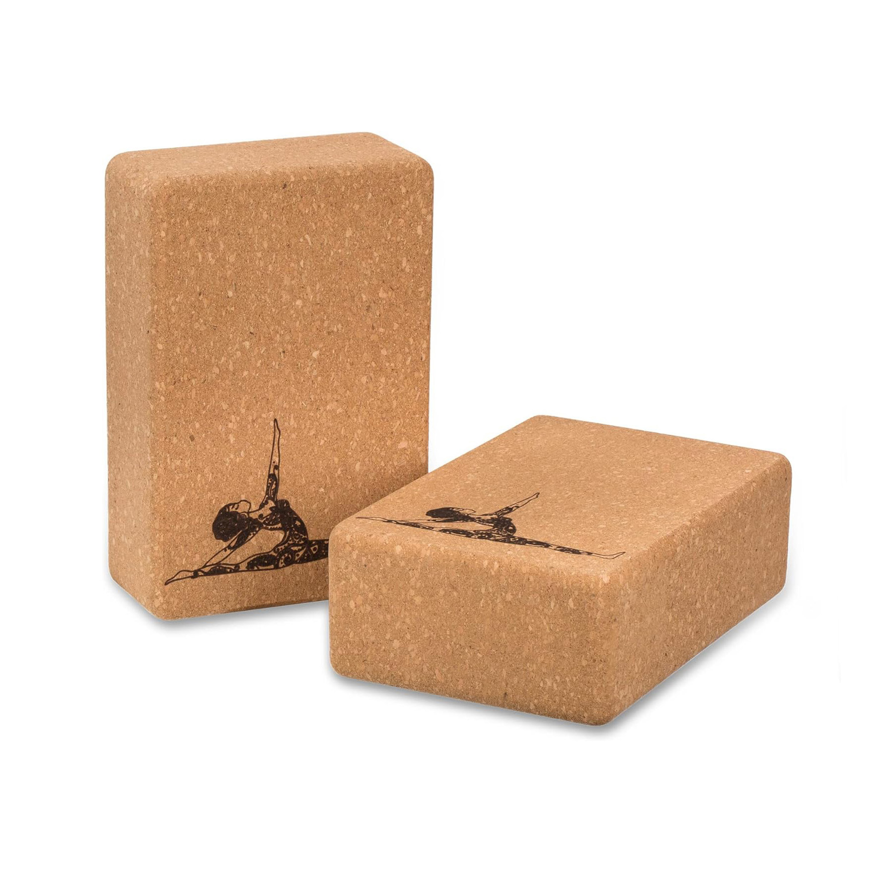 كتلة يوجا من الفلين الطبيعي بن - مراجعة Yoga Block Cork وسعره