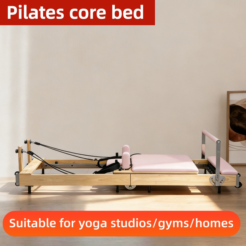 سرير بيلاتس قابل للطي من خشب ا - مراجعة Pilates Yoga Studio وسعره