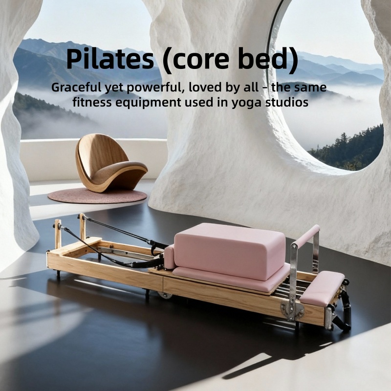 سرير بيلاتس قابل للطي من خشب ا - مراجعة Pilates Yoga Studio وسعره
