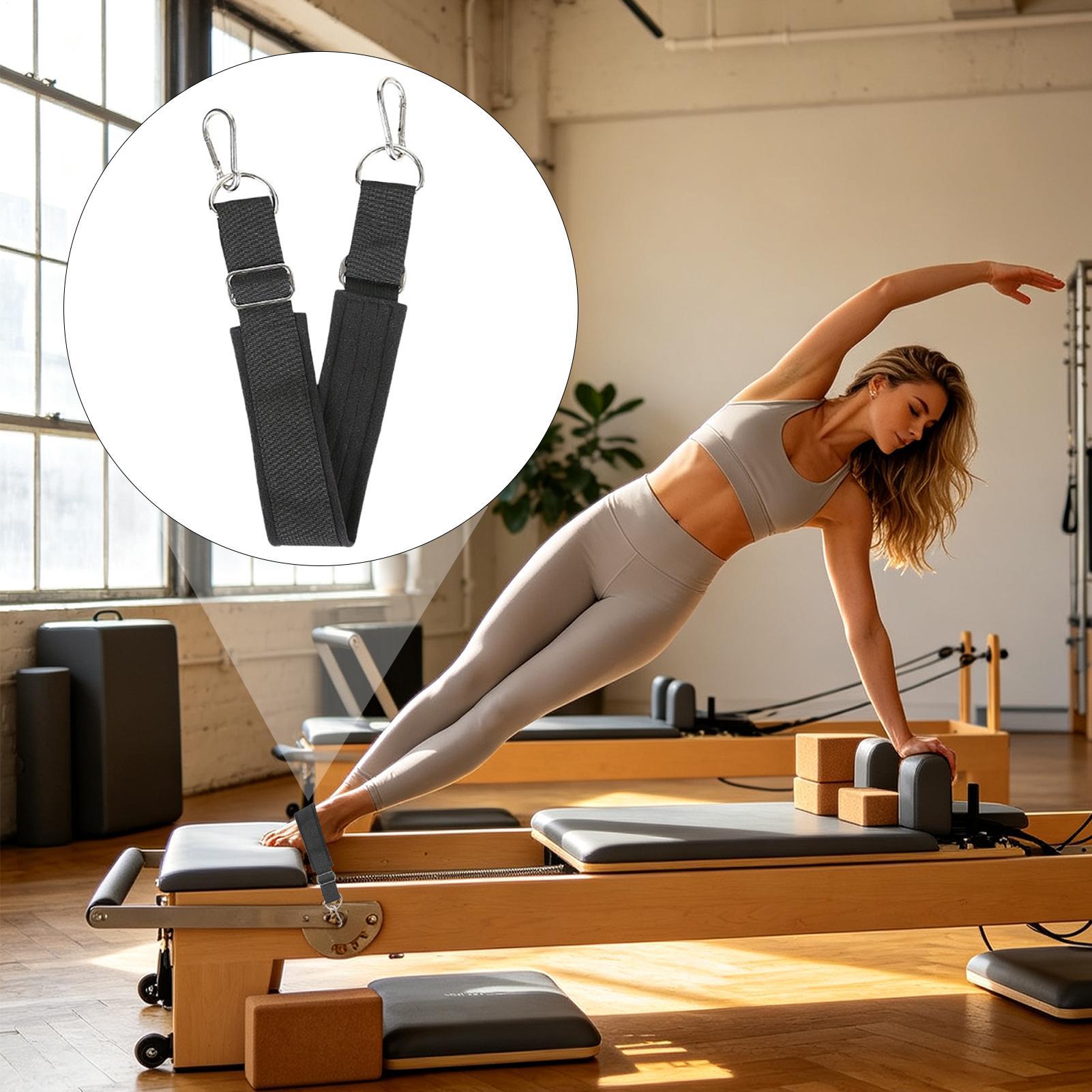 حزام قدم ريفورمر مزدوج الحلقات - مراجعة Pilates Yoga Studio وسعره