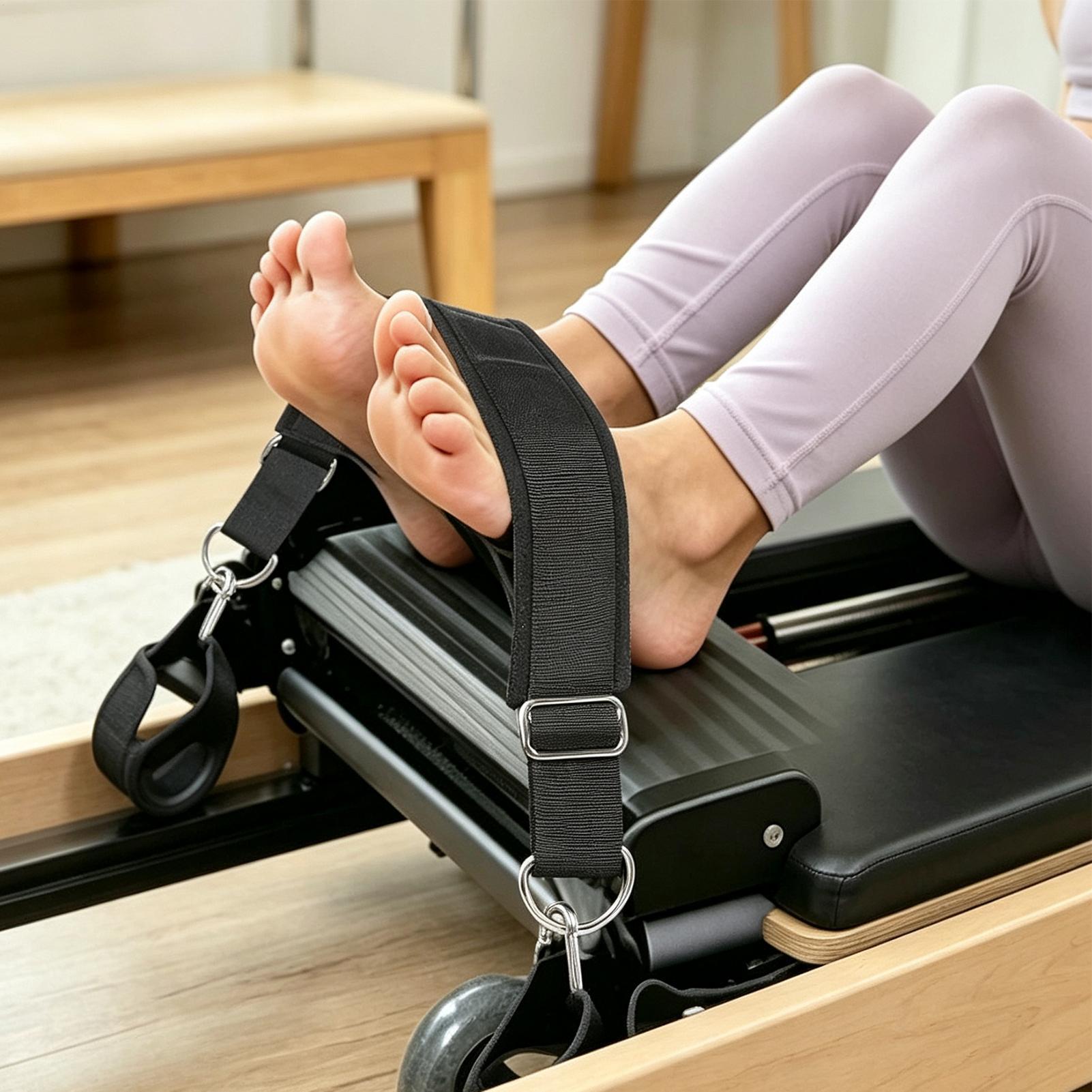 حزام قدم ريفورمر مزدوج الحلقات - مراجعة Pilates Yoga Studio وسعره