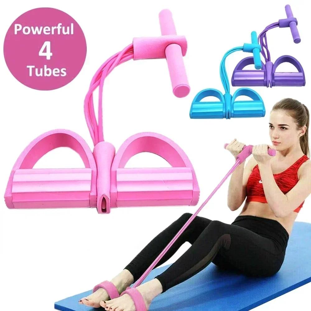 4/6 مستوى المقاومة الفرقة أربط - مراجعة Pilates Yoga Reformer وسعره